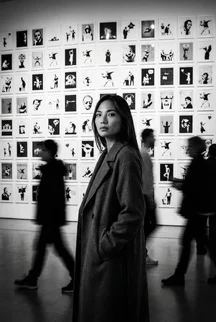 Creative style woman